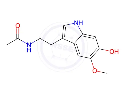 Chemical structure of 6-Hydroxymelatonin