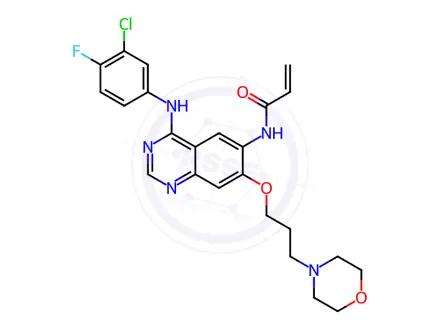 Chemical structure of Canertinib dihydrochloride Impurity 1