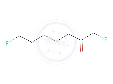 Chemical structure of 1,7-Difluoroheptan-2-One