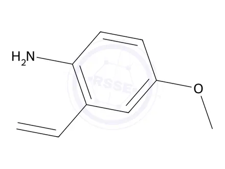 Chemical structure of 4-Methoxy-2-vinylaniline