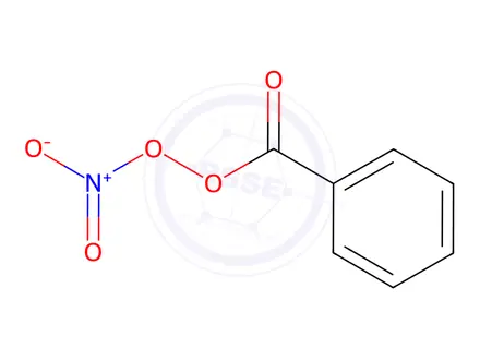 Chemical structure of peroxybenzoyl nitrate