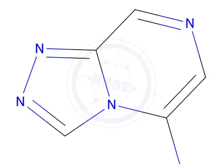 Chemical structure of [1,2,4]triazolo[4,3-a]pyrazin-5-amine