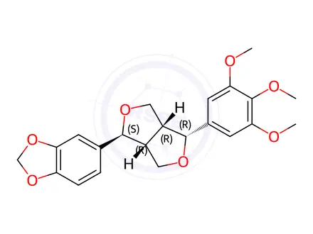 Chemical structure of Epiaschantin