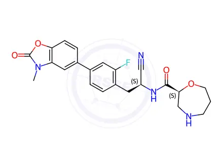 Chemical structure of Brensocatib Impurity 233
