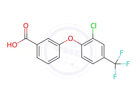 Chemical structure of Acifluorfen Impurity 6