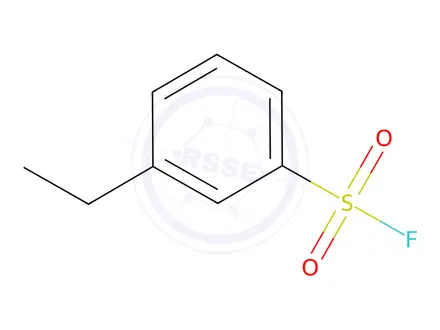Chemical structure of m-ethylbenzenesulphonyl fluoride