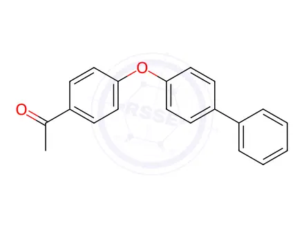 Chemical structure of 4'-(4-PHENYLPHENOXY)ACETOPHENONE