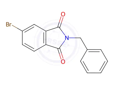 Chemical structure of 2-Benzyl-5-bromoisoindoline-1,3-dione
