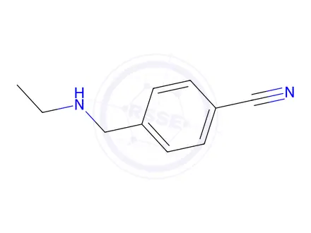 Chemical structure of 4-Ethylaminomethyl-benzonitrile