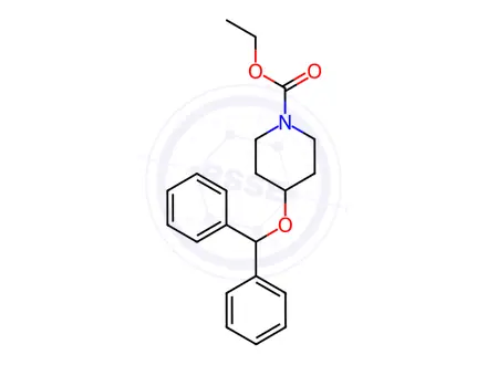 Chemical structure of Ebastine Impurity 2