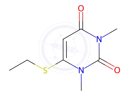 Chemical structure of Uracil Impurity 62