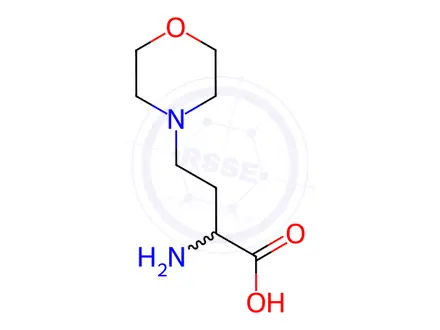 Chemical structure of (2S)-2-amino-4-(morpholin-4-yl)butanoic acid