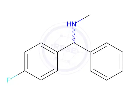 Chemical structure of [(4-Fluorophenyl)(phenyl)methyl](methyl)amine