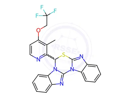 Chemical structure of lansoprazole Impurity 45