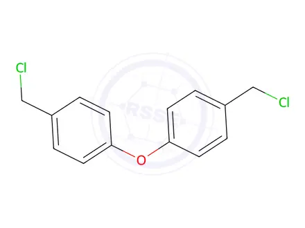 Chemical structure of Bis[4-(chloromethyl)phenyl] ether