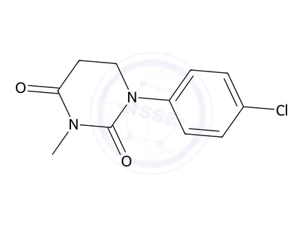 Chemical structure of 1-(4-Chlorophenyl)-3-methyldihydropyrimidine-2,4(1H,3H)-dione