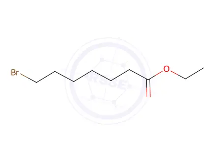 Chemical structure of ethyl 7-bromoheptanoate