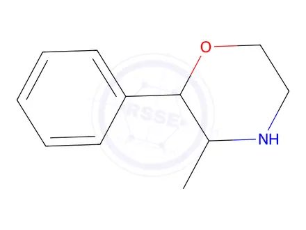 Chemical structure of PHENMETRAZINE