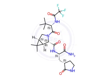 Chemical structure of Nirmatrelvir Impurity 183