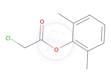Chemical structure of 2,6-Dimethylphenyl 2-chloroacetate