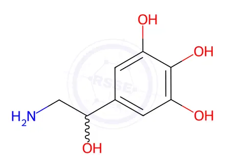 Chemical structure of Adrenaline Hydrochloride Impurity 41
