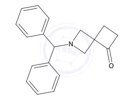 Chemical structure of 2-Benzhydryl-2-azaspiro[3.3]heptan-5-one