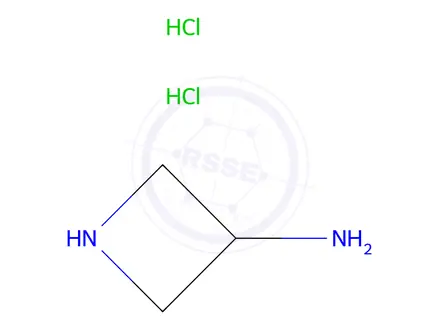 Chemical structure of Azetidin-3-amine dihydrochloride