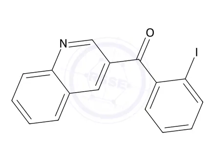Chemical structure of (2-Iodophenyl)(quinolin-3-yl)methanone