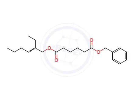 Chemical structure of Benzyl 2-Ethylhexyl Adipate