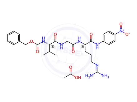 Chemical structure of Chromozym Try