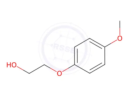 Chemical structure of 2-(4-Methoxyphenoxy)ethanol