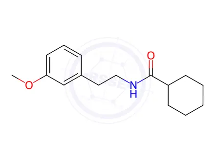 Chemical structure of N-(3-Methoxyphenethyl)cyclohexanecarboxamide
