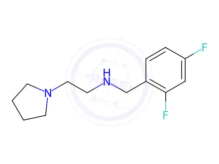 Chemical structure of n-(2,4-Difluorobenzyl)-2-(pyrrolidin-1-yl)ethan-1-amine