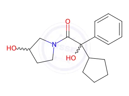 Chemical structure of Glycopyrronium bromide Impurity 35