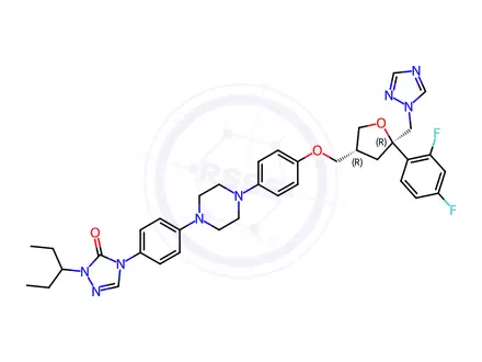Chemical structure of Posaconazole Impurity 342