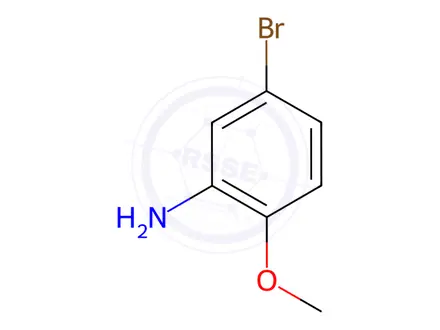 Chemical structure of 5-Bromo-2-methoxyaniline