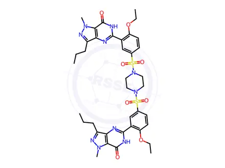 Chemical structure of Sildenafil EP Impurity G