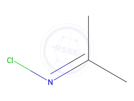 Chemical structure of N-chloropropan-2-imine