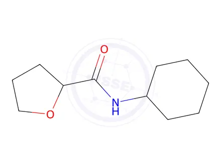 Chemical structure of N-Cyclohexyltetrahydro-2-furancarboxamide