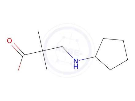 Chemical structure of 3-(Cyclopentylamino)-2,2-dimethylpropanoic acid