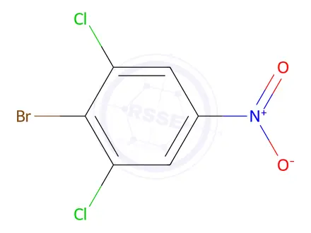 Chemical structure of 2-Bromo-1,3-dichloro-5-nitrobenzene