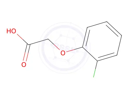Chemical structure of 2-(2-Chlorophenoxy)acetic acid