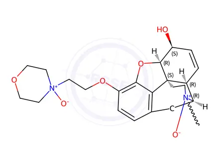 Chemical structure of Pholcodine Impurity 6 (Pholcodine EP Impurity F)