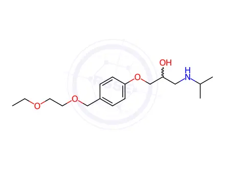 Chemical structure of Bisoprolol EP Impurity N