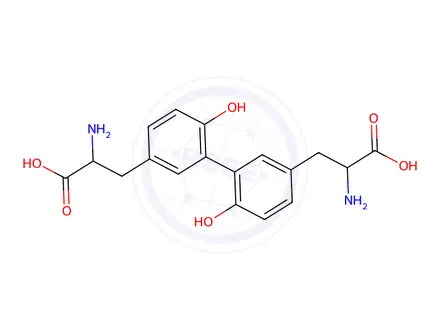 Chemical structure of Dityrosine (Mixture of Diastereomers)