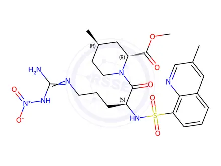 Chemical structure of Argatroban Impurity 230