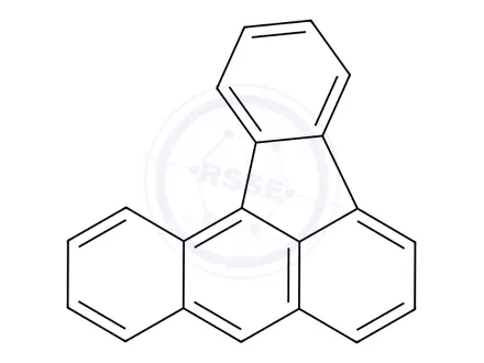 Chemical structure of Benzo(a)fluoranthene