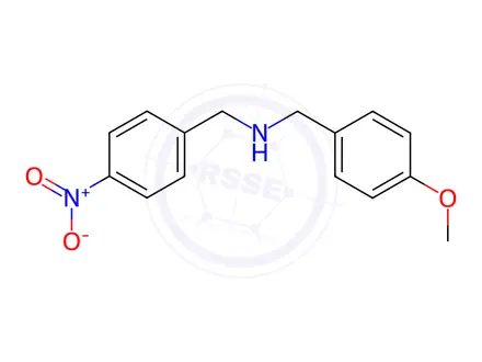 Chemical structure of N-(4-Methoxybenzyl)-1-(4-nitrophenyl)methanamine