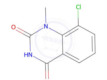 Chemical structure of 8-Chloro-1-methylquinazoline-2,4(1H,3H)-dione