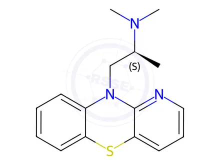 Chemical structure of Isothipendyl